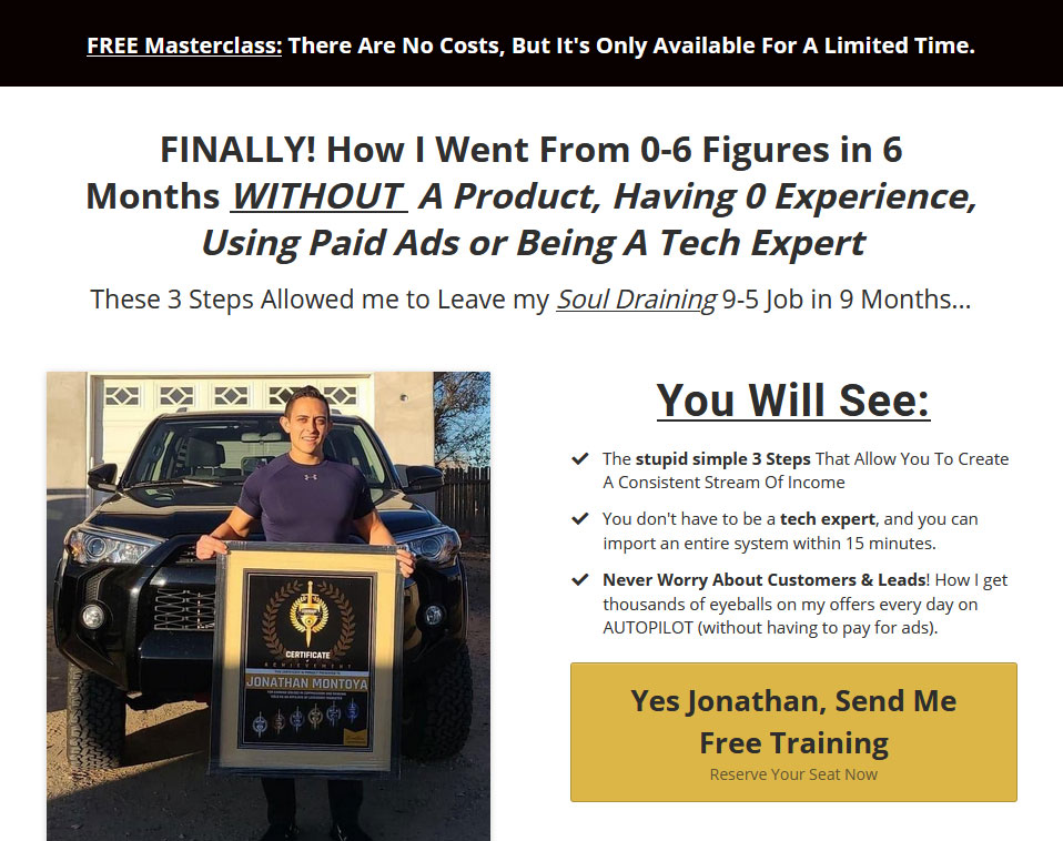 Freedom Breakthrough Website Screenshot